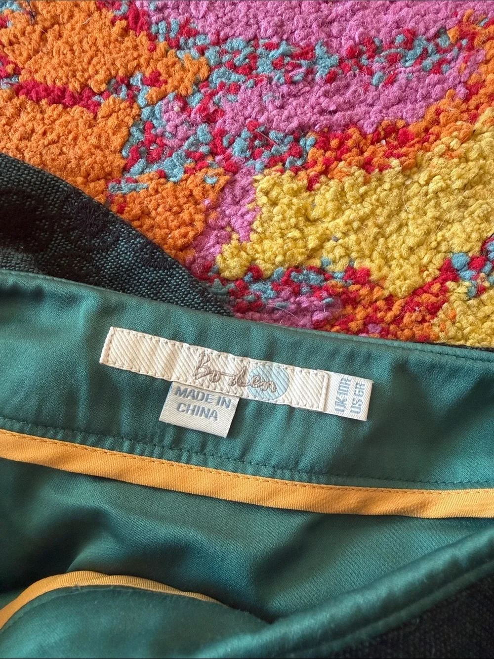 BODEN WOMENS SIZE 6 PATTERNED SKIRT